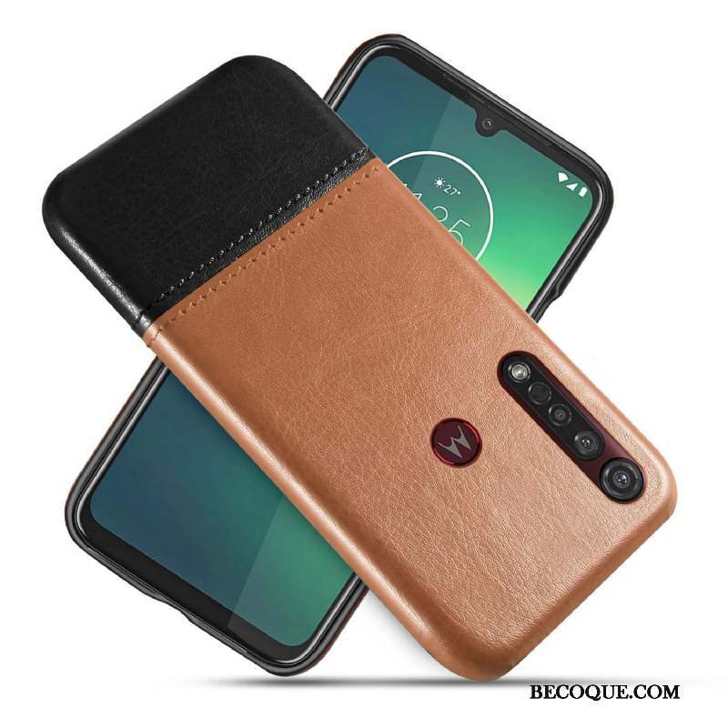 Motorola One Macro Étui Noir Coque De Téléphone Créatif Protection Business