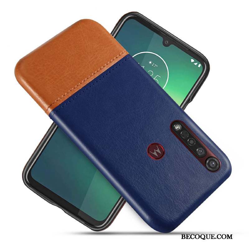 Motorola One Macro Étui Noir Coque De Téléphone Créatif Protection Business