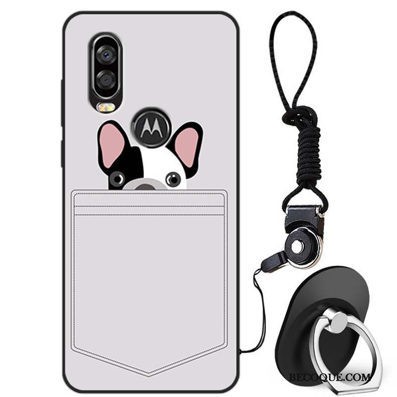 Motorola One Vision Mode Créatif Tout Compris Marque De Tendance Incassable Coque De Téléphone