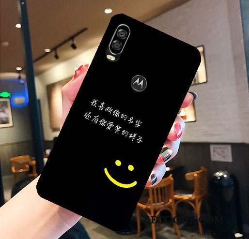 Motorola One Vision Rouge Fluide Doux Étui Coque De Téléphone Tout Compris