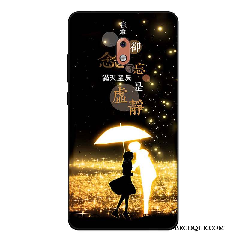 Nokia 2.1 Coque Étui Simple Art Tout Compris Fluide Doux