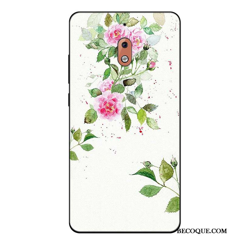 Nokia 2.1 Coque Étui Simple Art Tout Compris Fluide Doux