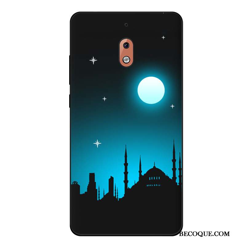 Nokia 2.1 Coque Étui Simple Art Tout Compris Fluide Doux