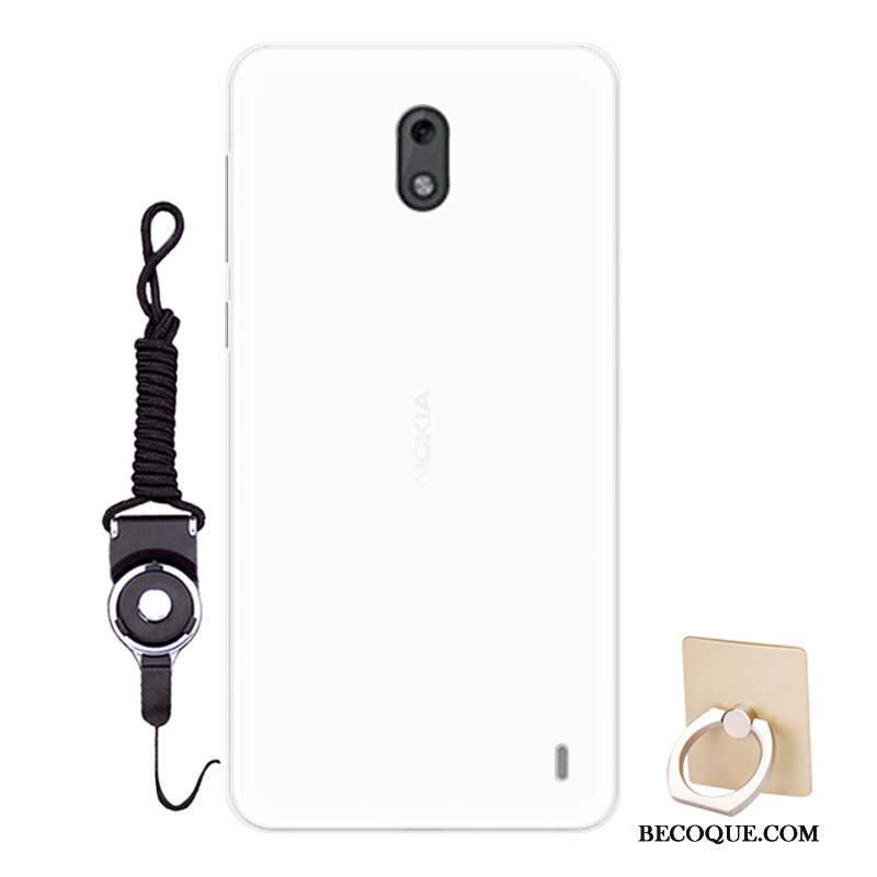 Nokia 2 Blanc Personnalité Fluide Doux Dessin Animé Coque De Téléphone Tendance