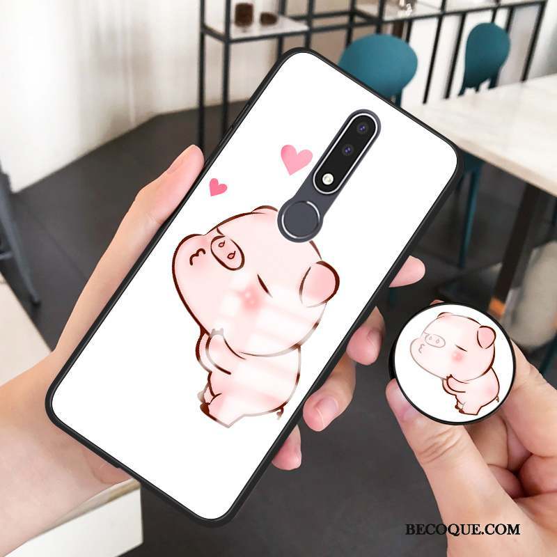 Nokia 3.1 Plus Verre Protection Nouveau Coque Difficile Miroir