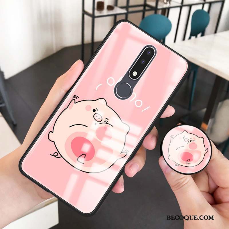 Nokia 3.1 Plus Verre Protection Nouveau Coque Difficile Miroir