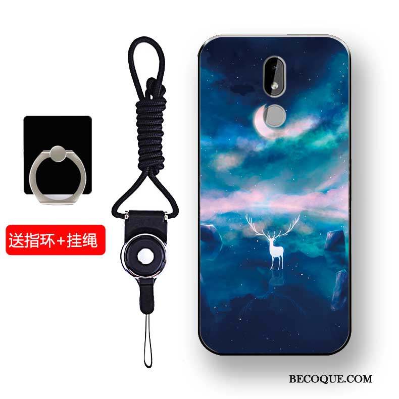 Nokia 3.2 Coque Incassable Fluide Doux Étui Silicone Tout Compris