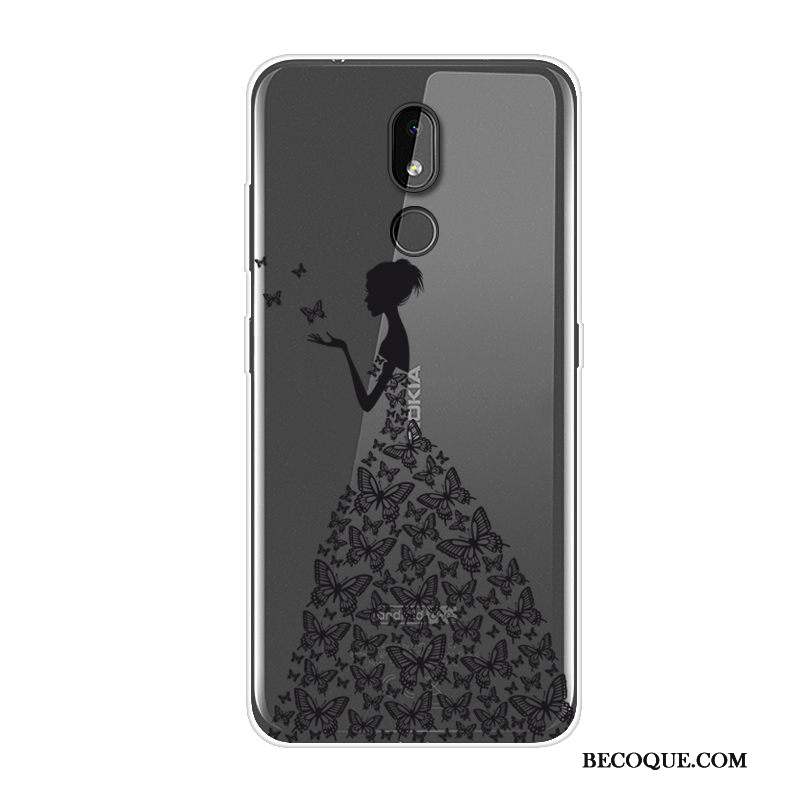 Nokia 3.2 Étui Téléphone Portable Coque De Téléphone Tendance Silicone Incassable