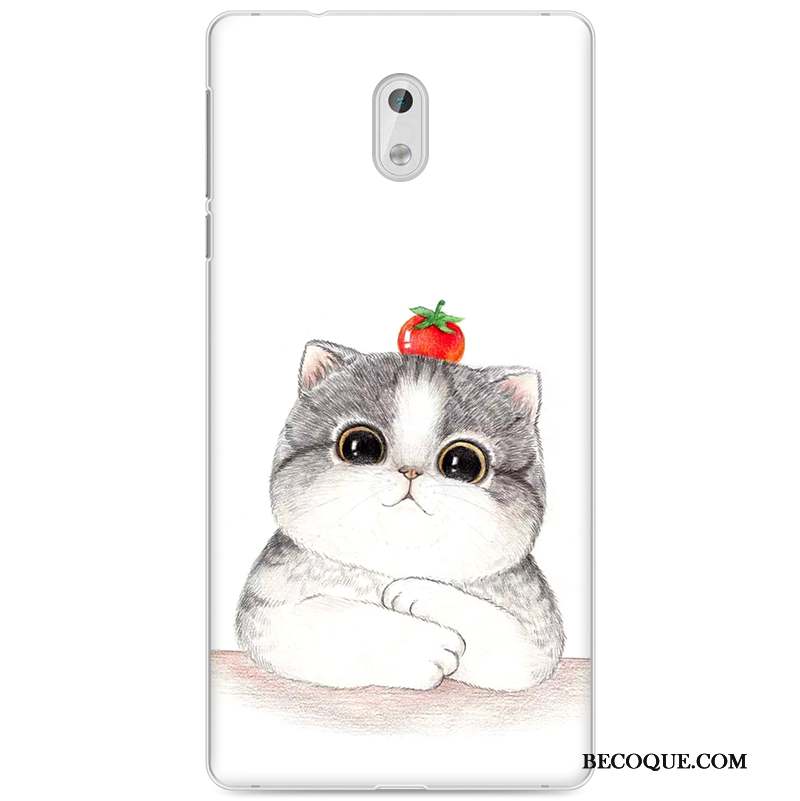 Nokia 3 Coque Peinture Créatif Tendance Tout Compris Fluide Doux Étui