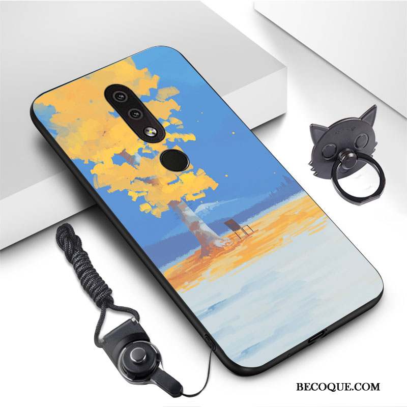 Nokia 4.2 Coque De Téléphone Tout Compris Silicone Rose Incassable Vent