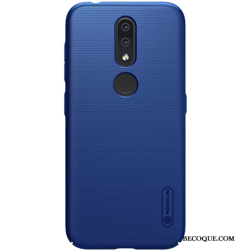 Nokia 4.2 Coque Étui Téléphone Portable Incassable Délavé En Daim Difficile Protection