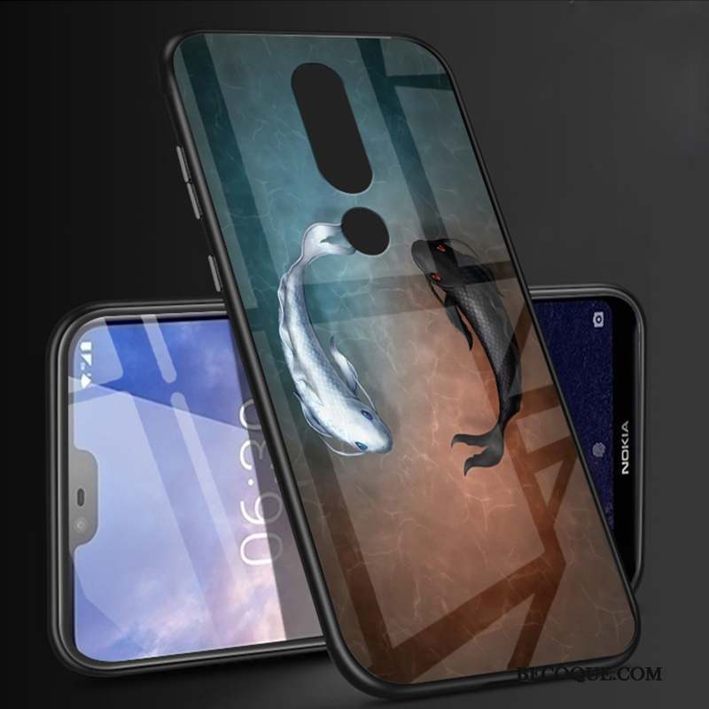 Nokia 5.1 Plus Dessin Animé Créatif Protection Tout Compris Personnalité Coque De Téléphone