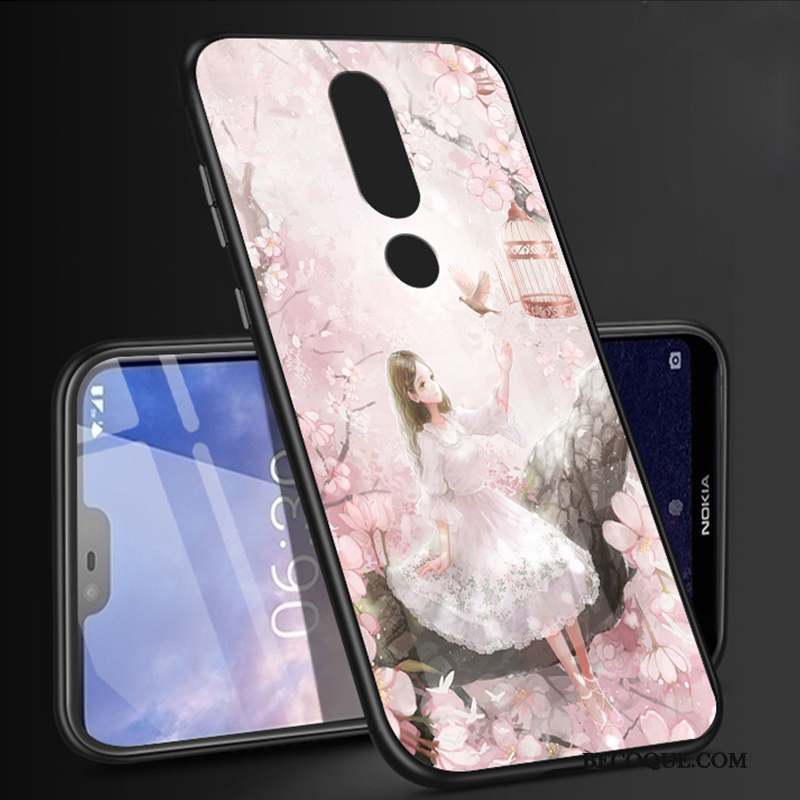 Nokia 5.1 Plus Dessin Animé Créatif Protection Tout Compris Personnalité Coque De Téléphone