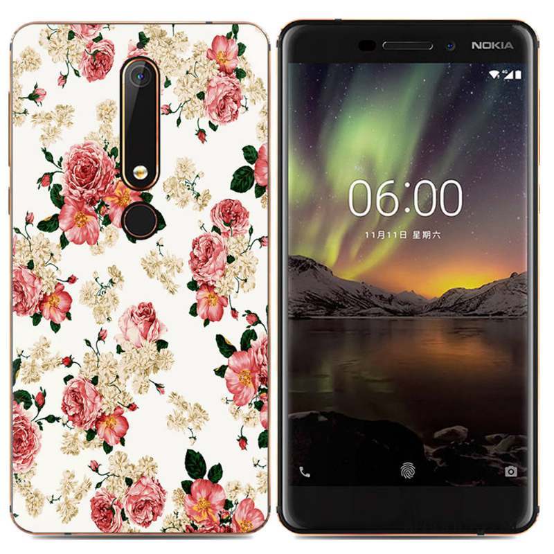 Nokia 5.1 Plus Protection Créatif Coque De Téléphone Étui Simple Multicolore