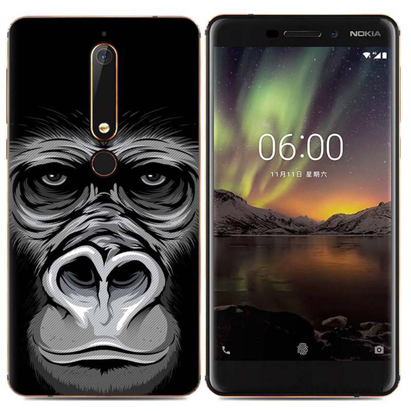 Nokia 5.1 Plus Protection Créatif Coque De Téléphone Étui Simple Multicolore