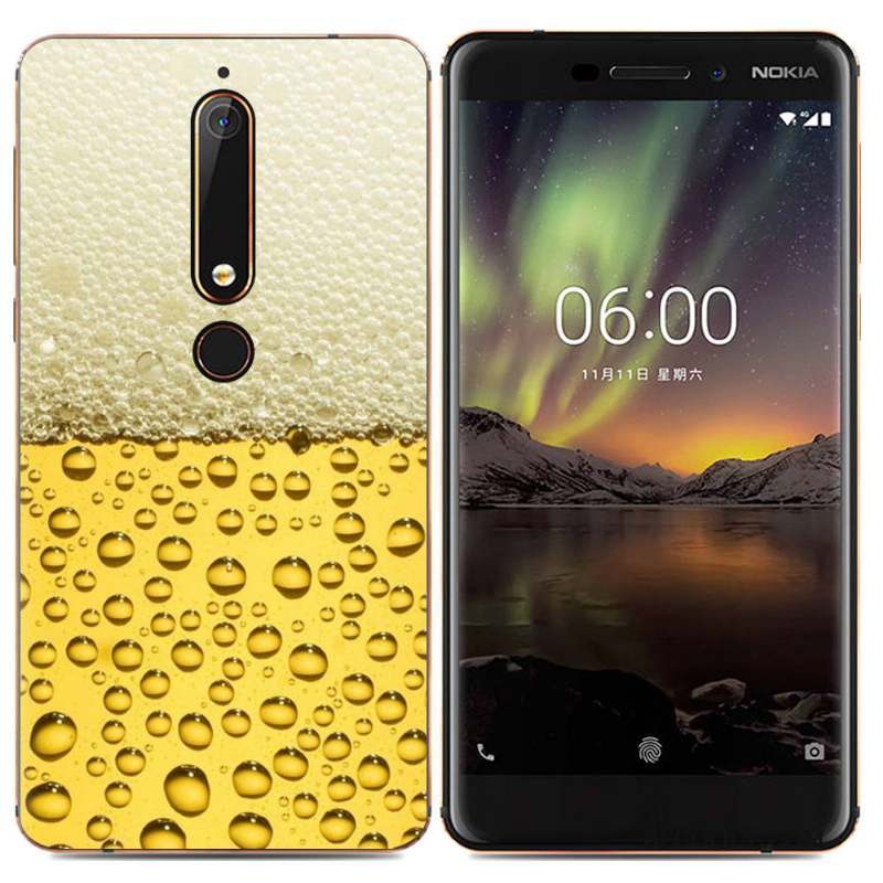 Nokia 5.1 Plus Protection Créatif Coque De Téléphone Étui Simple Multicolore