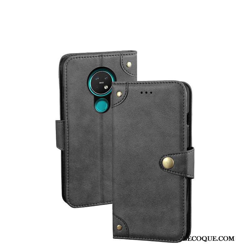 Nokia 5.3 Bleu Portefeuille Étui En Cuir Coque Protection Téléphone Portable