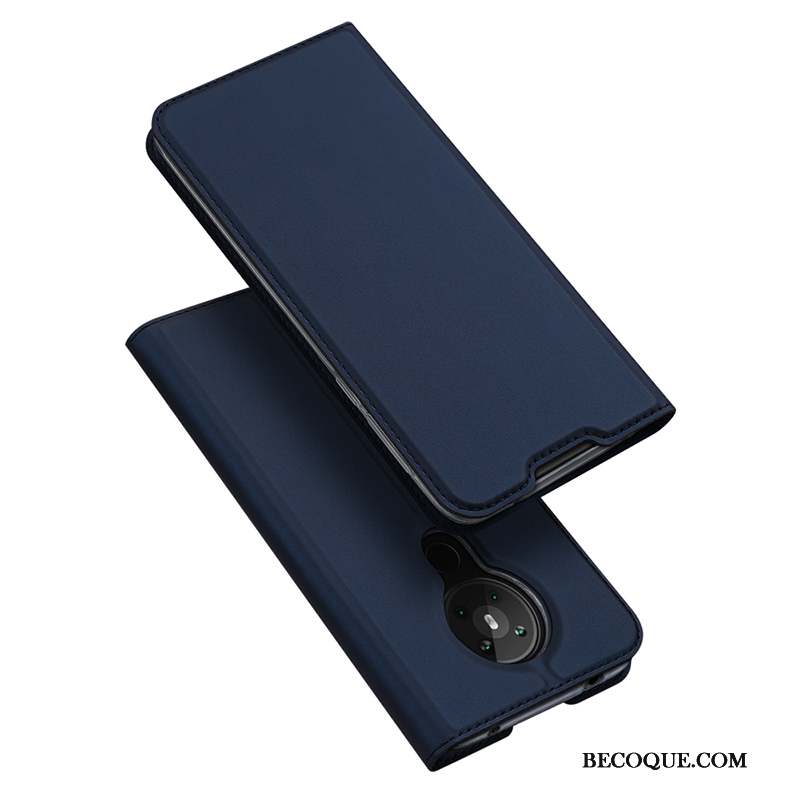 Nokia 5.3 Noir Carte Simple Magnétisme Coque De Téléphone Clamshell