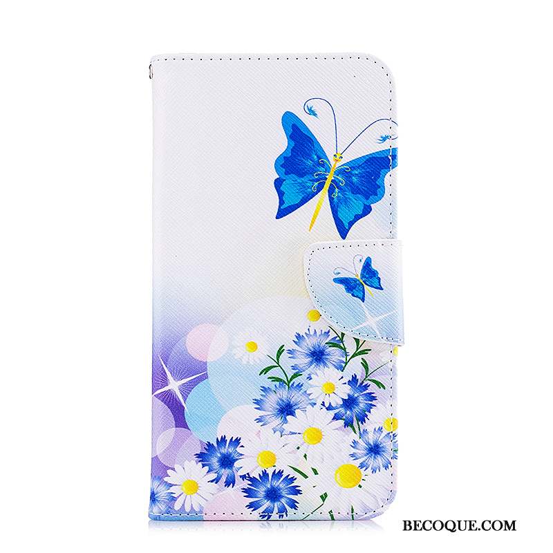 Nokia 5 Housse Étui Coque De Téléphone Étui En Cuir Bleu Protection