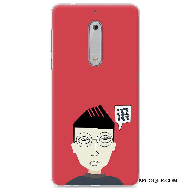 Nokia 5 Peinture Protection Silicone Coque Créatif Fluide Doux