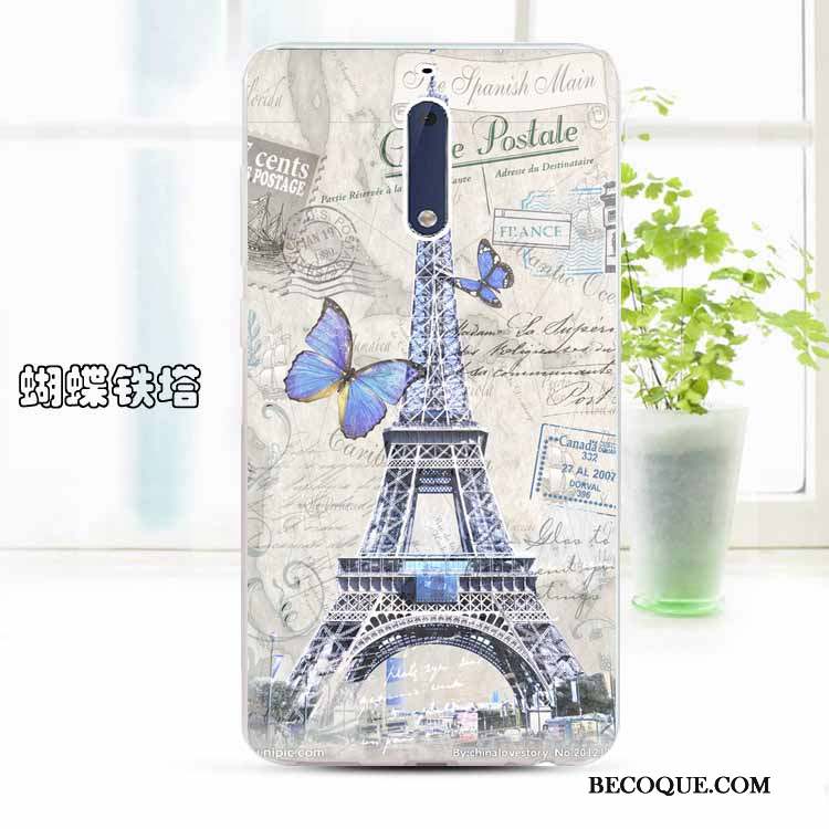 Nokia 5 Personnalisé Coque Dessin Animé Téléphone Portable Silicone Protection