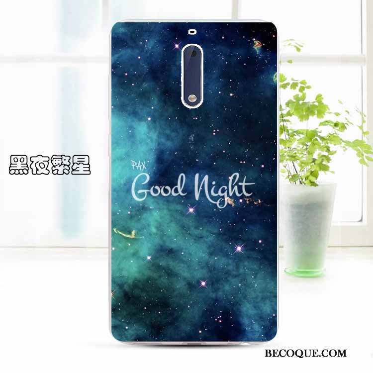 Nokia 5 Personnalisé Coque Dessin Animé Téléphone Portable Silicone Protection