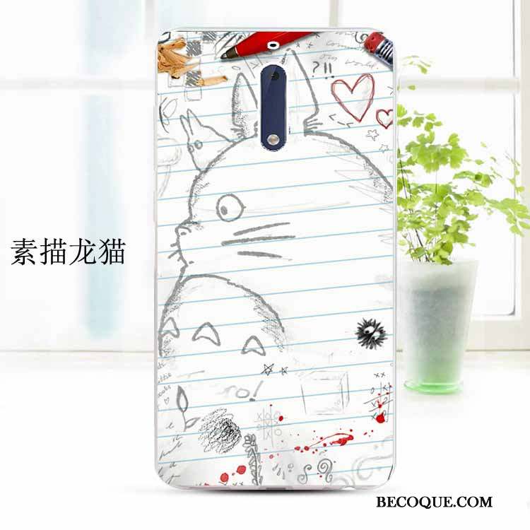 Nokia 5 Personnalisé Coque Dessin Animé Téléphone Portable Silicone Protection