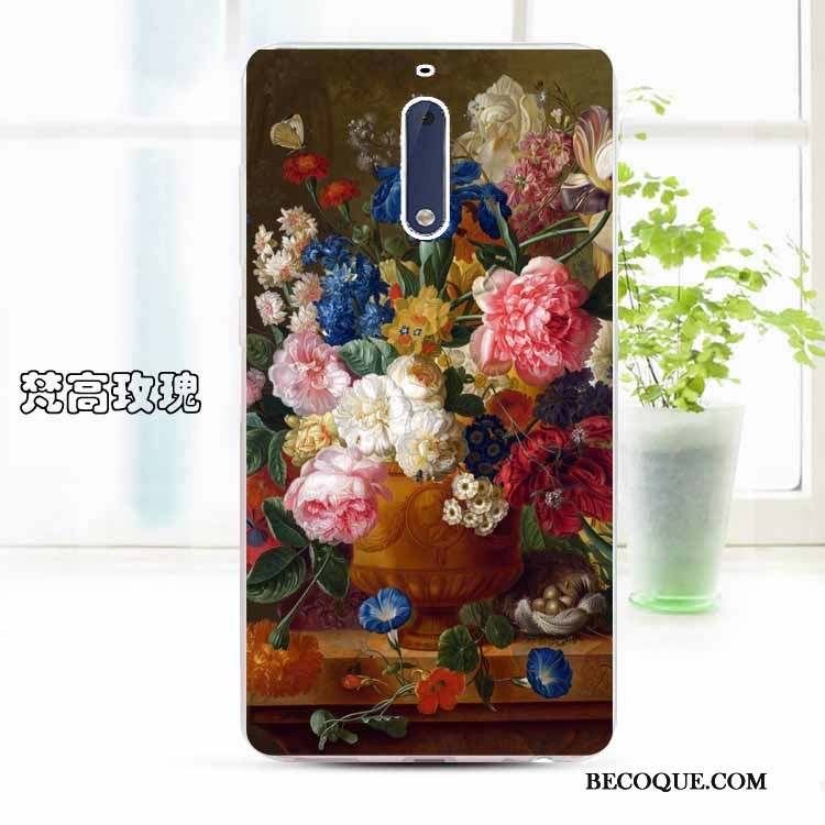 Nokia 5 Personnalisé Coque Dessin Animé Téléphone Portable Silicone Protection