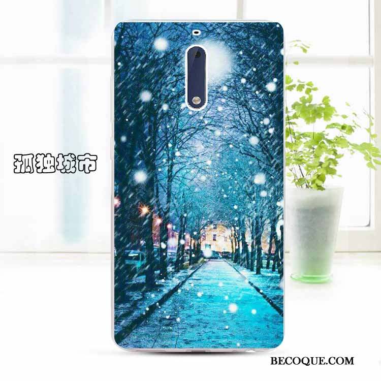 Nokia 5 Personnalisé Coque Dessin Animé Téléphone Portable Silicone Protection