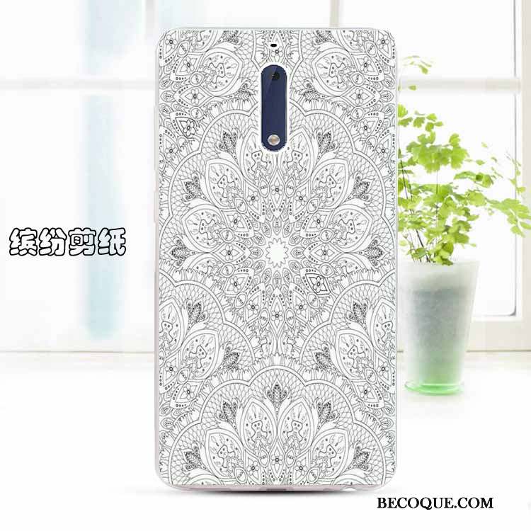 Nokia 5 Personnalisé Coque Dessin Animé Téléphone Portable Silicone Protection