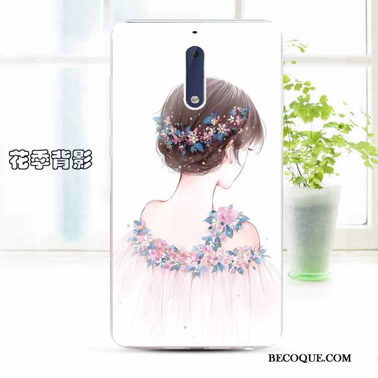 Nokia 5 Personnalisé Coque Dessin Animé Téléphone Portable Silicone Protection