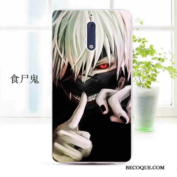 Nokia 5 Personnalisé Coque Dessin Animé Téléphone Portable Silicone Protection