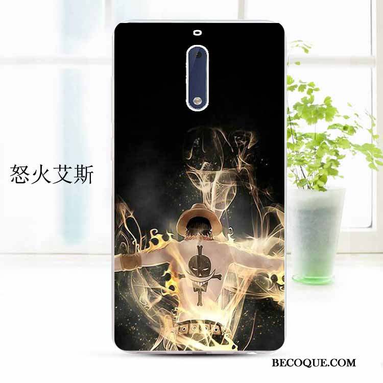 Nokia 5 Personnalisé Coque Dessin Animé Téléphone Portable Silicone Protection