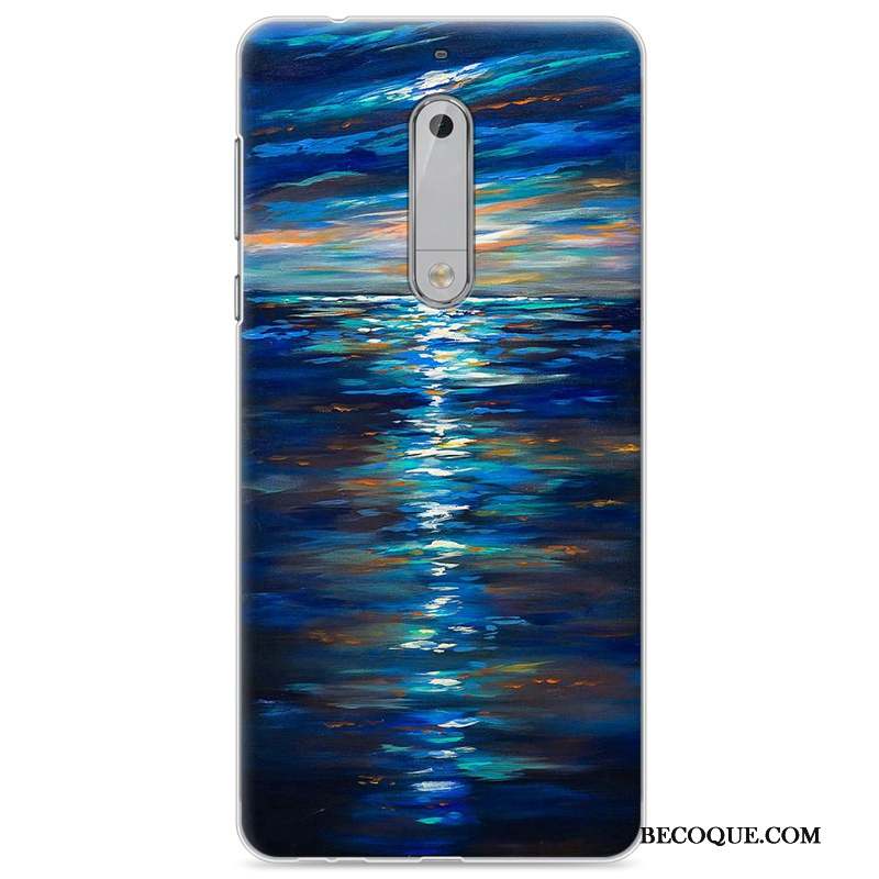 Nokia 5 Tendance Dessin Animé Peinture Charmant Coque De Téléphone Étui