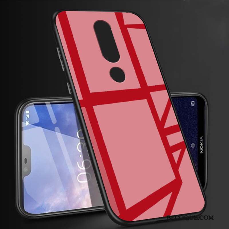 Nokia 6.1 Coque De Téléphone Tout Compris Verre Incassable Protection Simple