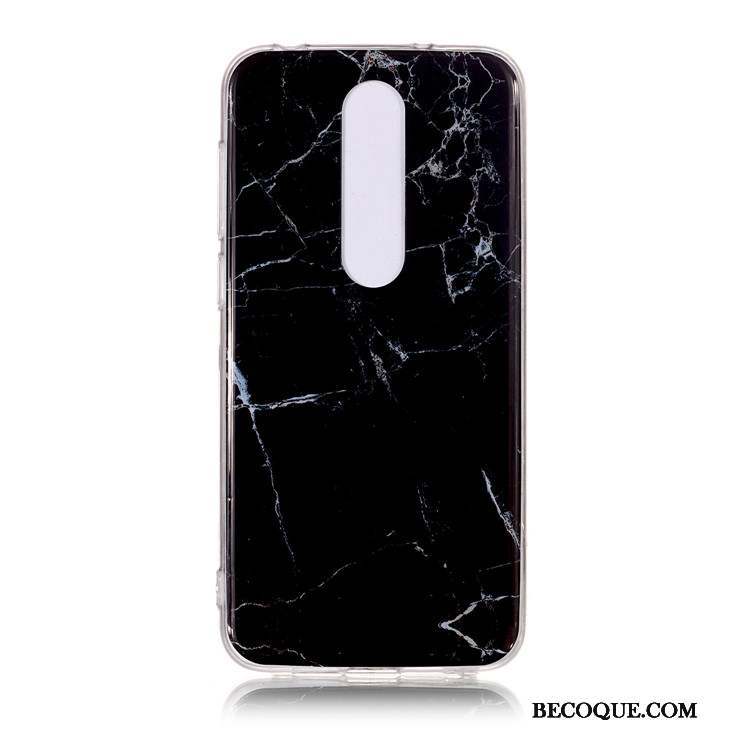 Nokia 6.1 Étui Téléphone Portable Vent Coque De Téléphone Violet Simple