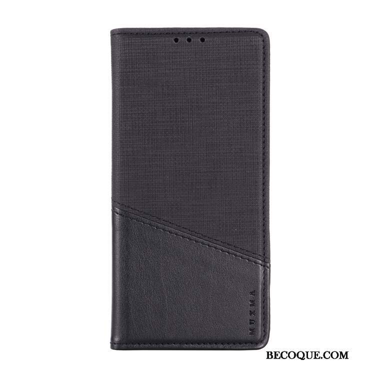 Nokia 6.2 Carte Magnétisme Coque De Téléphone Étui En Cuir Toile Clamshell