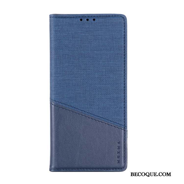 Nokia 6.2 Carte Magnétisme Coque De Téléphone Étui En Cuir Toile Clamshell