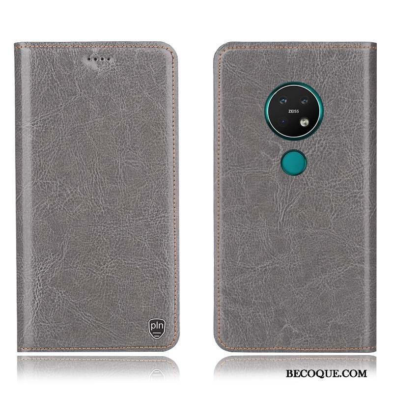 Nokia 6.2 Incassable Coque De Téléphone Protection Marron Étui Housse