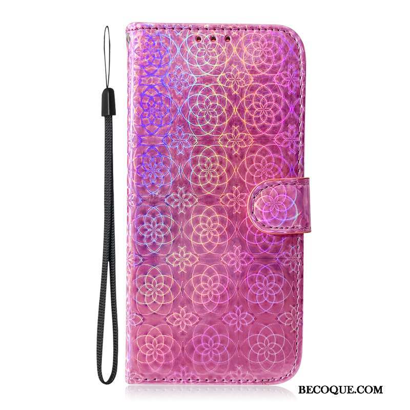 Nokia 6.2 Protection Étui En Cuir Coloré Coque De Téléphone Rose Incassable