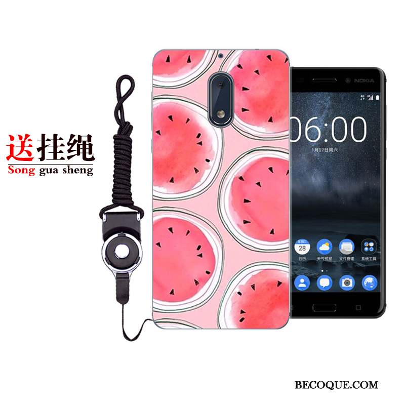 Nokia 6 Coque Gris Incassable Étui Protection Tout Compris Fluide Doux