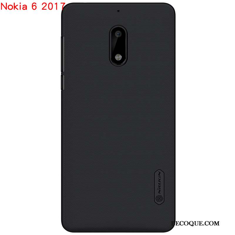 Nokia 6 Noir Difficile Téléphone Portable Coque De Téléphone Protection Étui