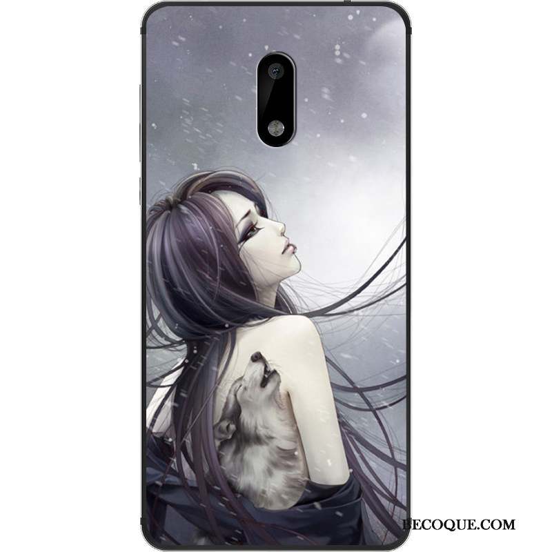 Nokia 6 Protection Tendance Incassable Coque De Téléphone Dessin Animé Tout Compris