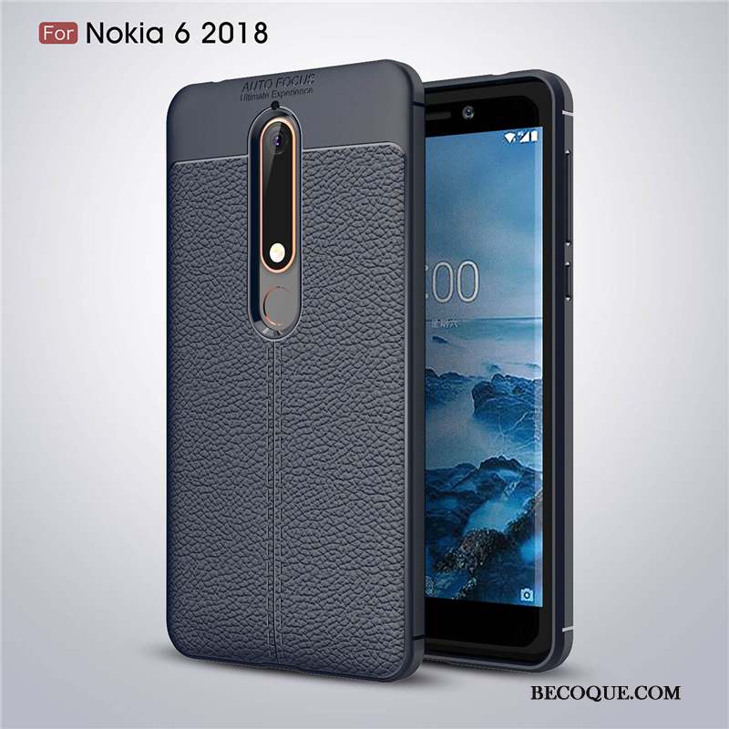 Nokia 6 Tout Compris Téléphone Portable Incassable Coque Fluide Doux Silicone