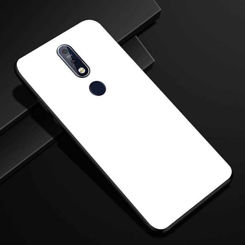 Nokia 7.1 Coque De Téléphone Protection Pure Verre Dégradé Étui