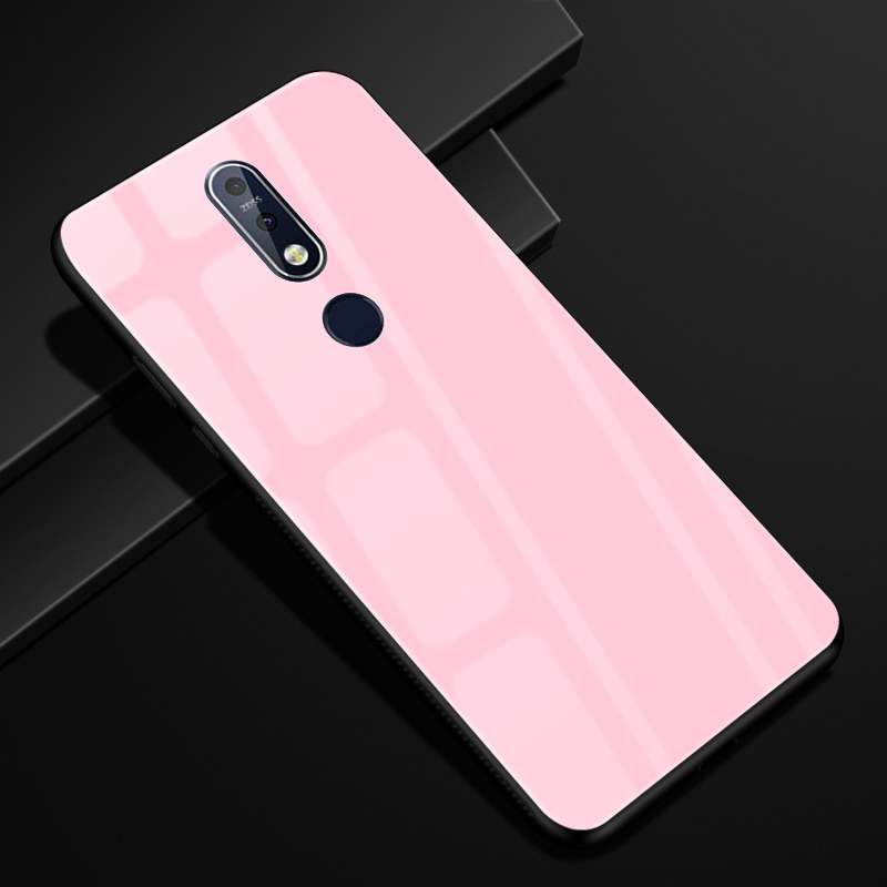 Nokia 7.1 Coque De Téléphone Protection Pure Verre Dégradé Étui