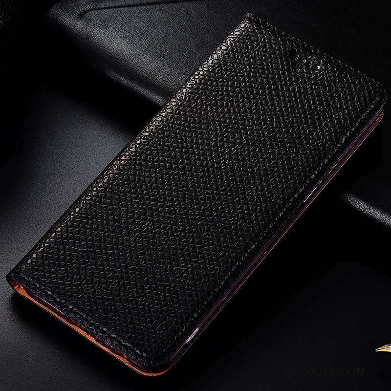 Nokia 7.1 Coque Tout Compris Protection Étui Cuir Véritable Incassable Mesh