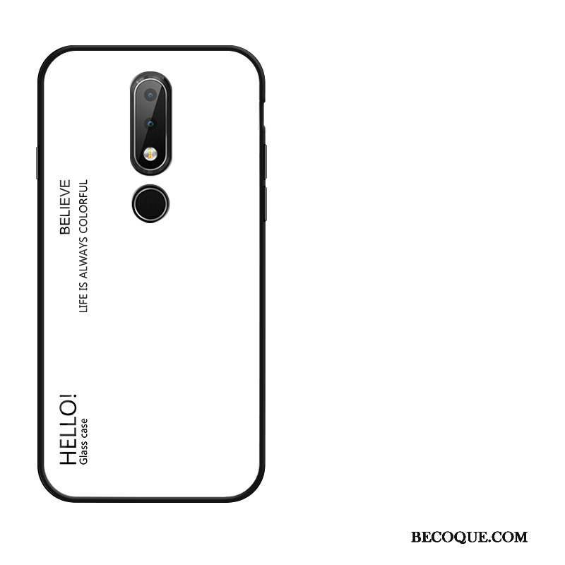 Nokia 7.1 Dégradé Coque De Téléphone Étui Tendance Créatif Amoureux