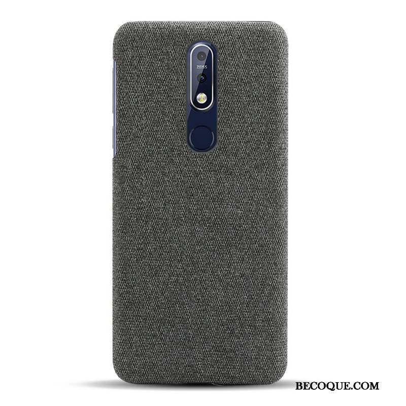 Nokia 7.1 Noir Légères Protection Coque De Téléphone Téléphone Portable