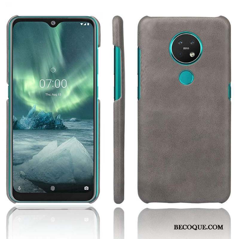 Nokia 7.2 Protection Incassable Cuir Étui Légères Coque